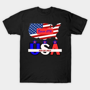 4th of July USA T-Shirt